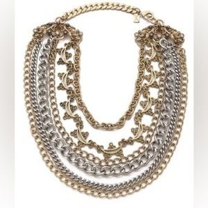 Juliet & Co Abigail Necklace gold and silver